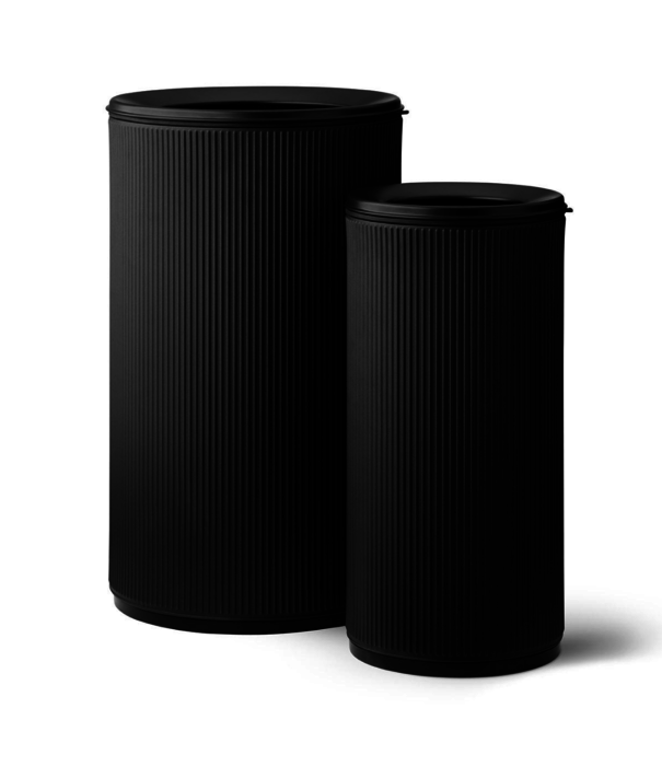 Vipp  Vipp - 18 open waste bin black 22 L