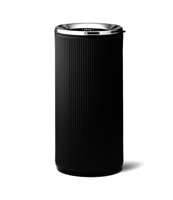 Vipp  Vipp - 18 open waste bin black 22 L