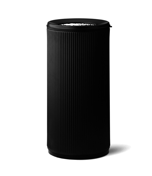 Vipp  Vipp - 18 open waste bin black 22 L