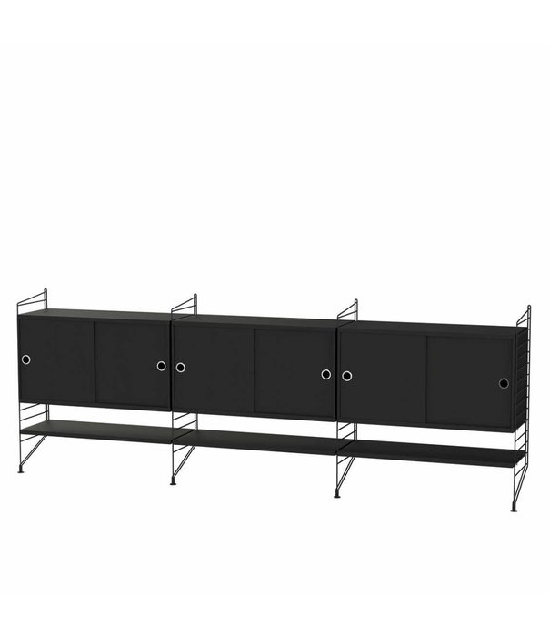 String  String Woonkamer F combinatie hout