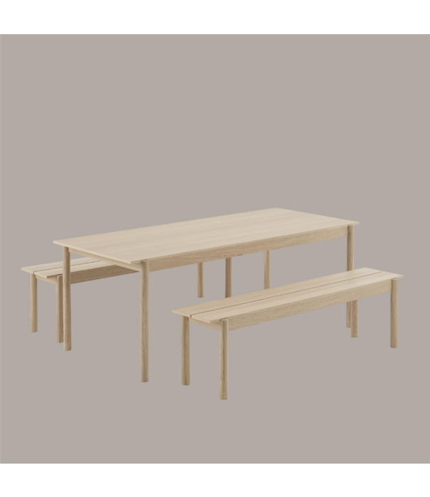 Muuto  Muuto Linear Wood Tafel eiken 200 cm