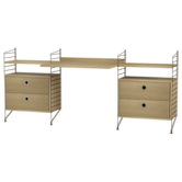 String Werkplek combinatie C hout