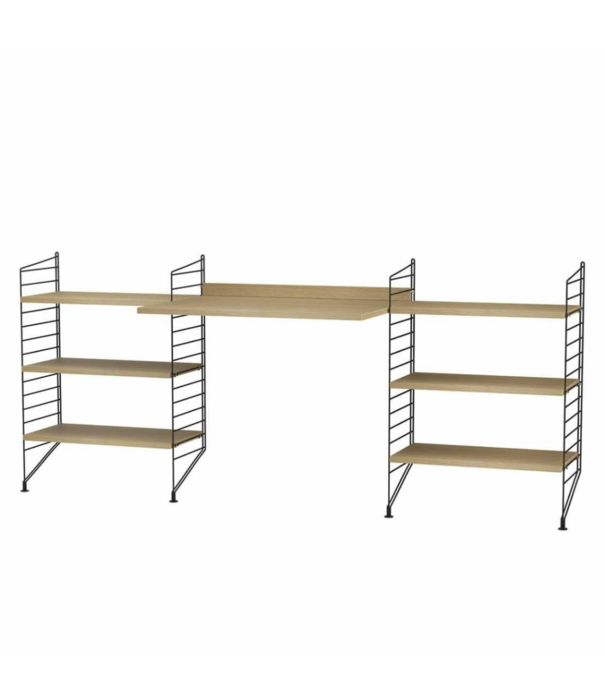 String  Furniture String - Werkplek combinatie D hout