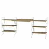 String - Werkplek combinatie D hout