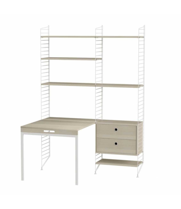 String  Furniture String Autumn Campaign, Werkplek E combinatie