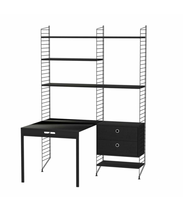 String  Furniture String Autumn Campaign, Werkplek E combinatie