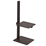 String -  Museum side table dark brown