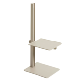 Museum side table beige