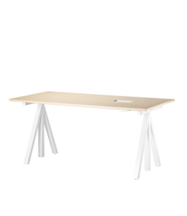 Work Desk 140 cm. - height adjustable