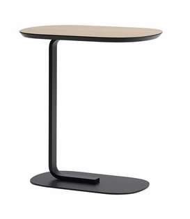 Muuto - Relate side table oak - base black