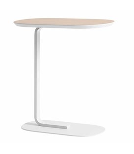 Muuto Relate Side Table oak, off white