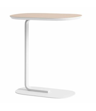 Muuto - Relate bijzettafel eiken - voet off white