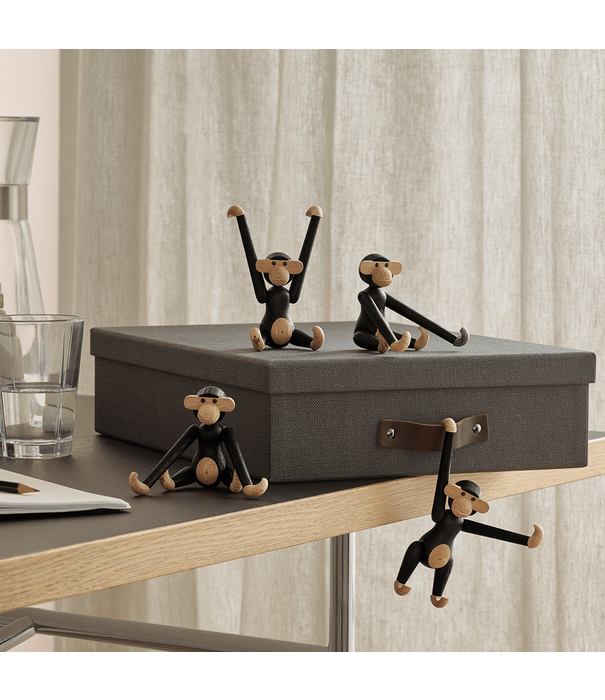 Kay Bojesen  Monkey Mini, dark oak