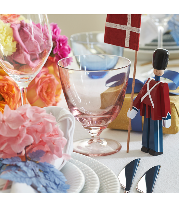 Kay Bojesen  Kay Bojesen Standard Bearer mini met textiel vlag