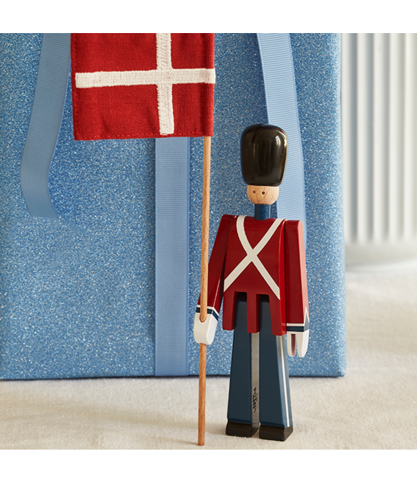 Kay Bojesen  Kay Bojesen - Standard Bearer with textile flag