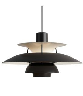 Louis Poulsen PH 5 Pendant Monochrome Black