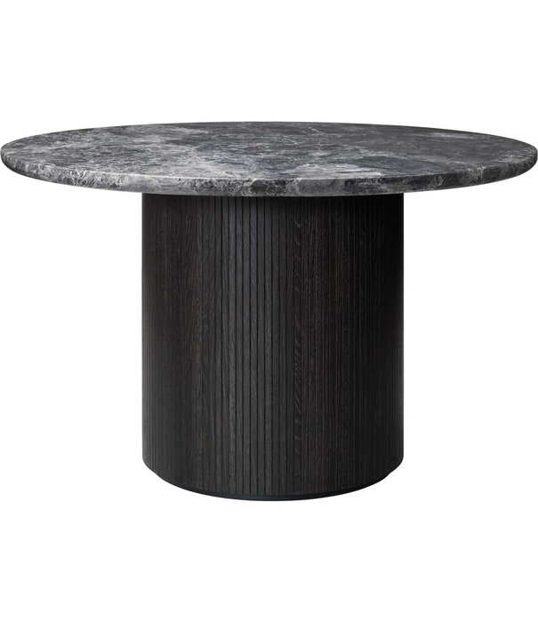 Gubi  Gubi - Moon dining table round - wood top Ø120