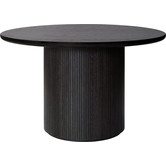 Gubi - Moon dining table round - wood top Ø120