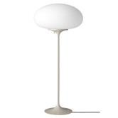 Gubi - Stemlite table lamp pebble grey, frosted glass H70