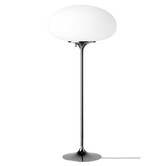 Gubi - Stemlite table lamp black chrome H70 cm.