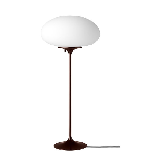 Gubi  Gubi - Stemlite table lamp black red H70 cm.
