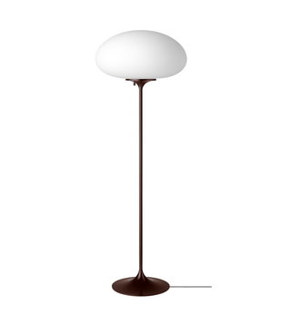 Stemlite Floor Lamp black red, frosted glass H150