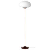 Gubi - Stemlite floor lamp black red H150 cm.