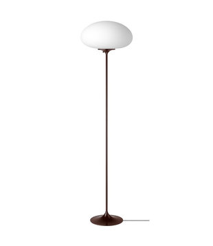 Stemlite Floor Lamp black red, frosted glass H150