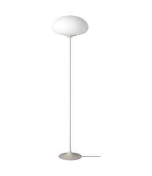 Stemlite Floor Lamp pebble gray, frosted glass H150