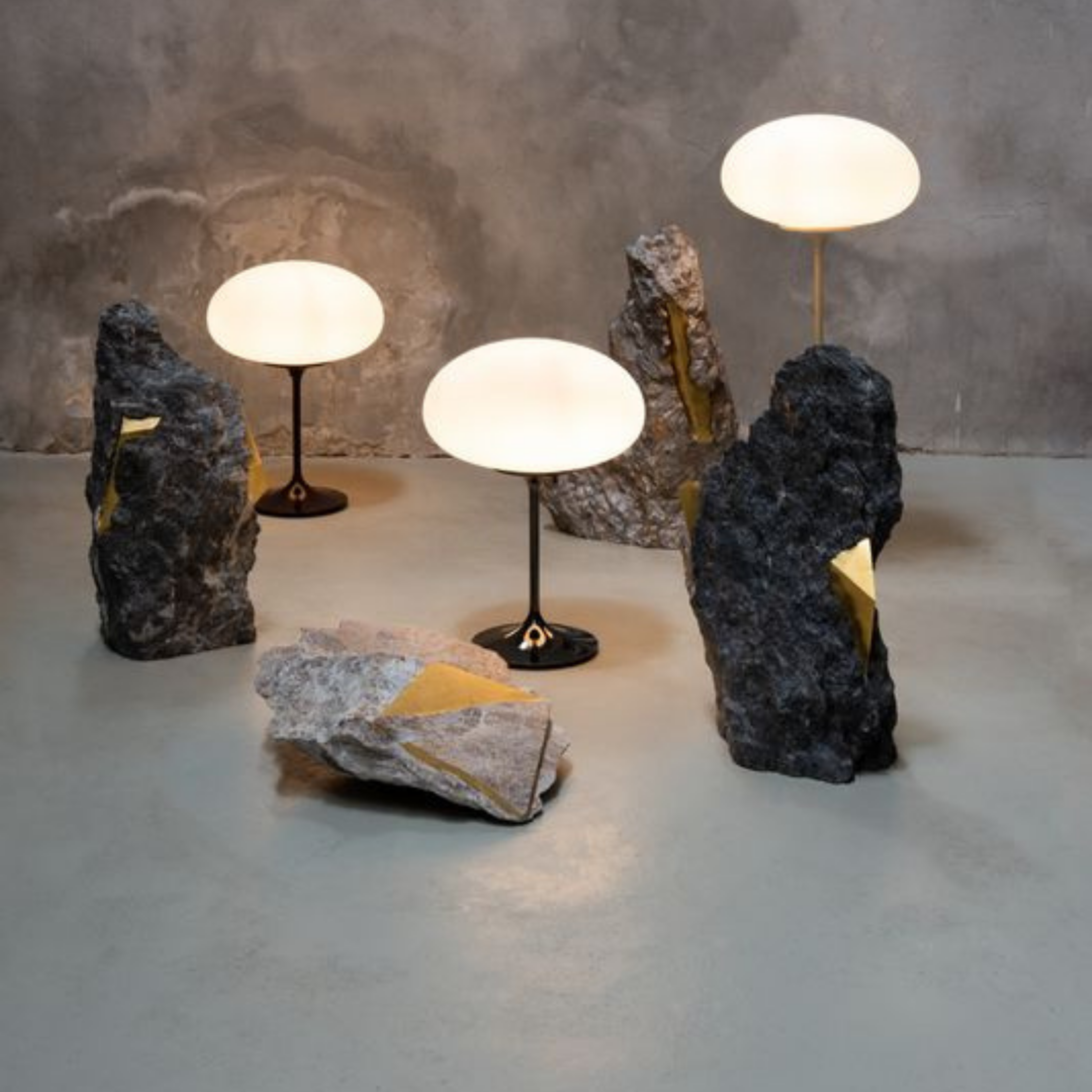 Gubi Stemlite Table Lamp Grey 70 Cm Nordicnew Nordic New