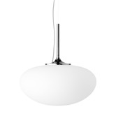 Gubi - Stemlite hanglamp zwart-chrome Ø38