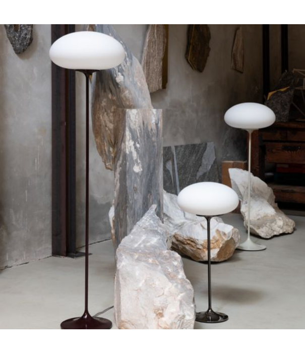 Gubi  Gubi - Stemlite tafellamp zwart chroom H42 cm.