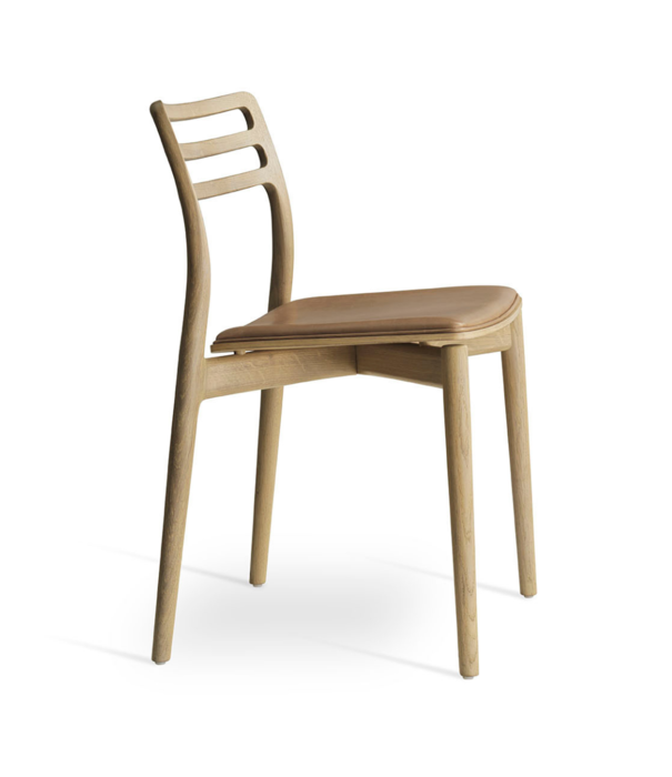 Vipp  Vipp 481 Cabin Stoel licht eiken, sand leer