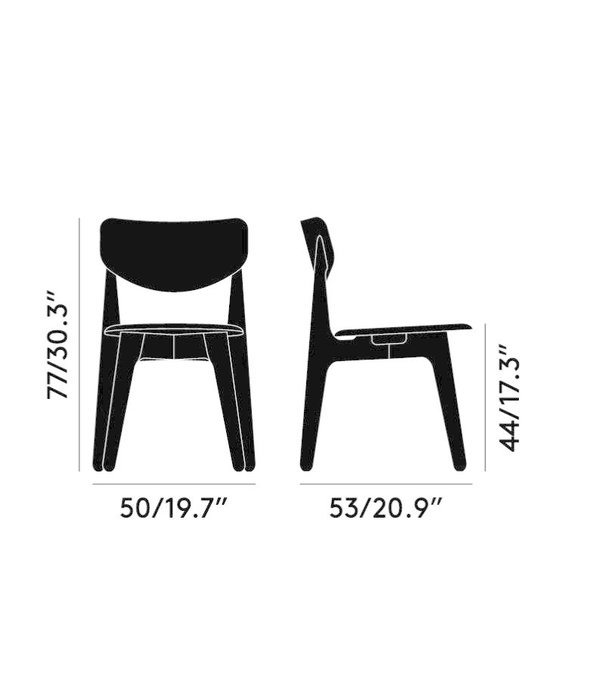 Tom Dixon  Tom Dixon - Slab chair oak