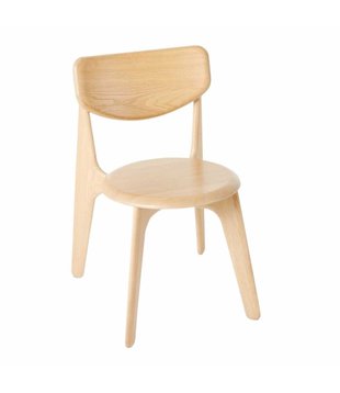 Slab stoel geolied eiken