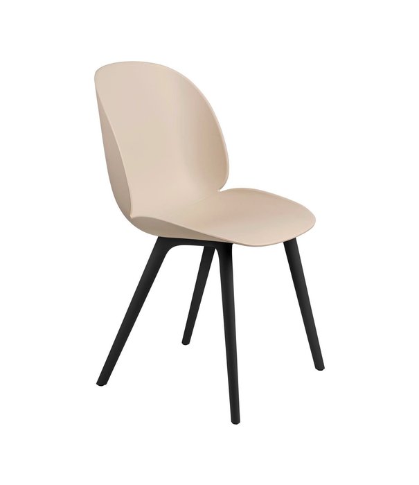 Gubi  Gubi - Beetle chair - base black plastic