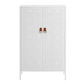 Maze Francis Cabinet metal, leather, brass