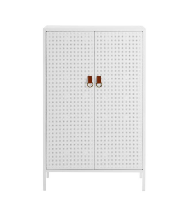 Maze  Maze Francis Cabinet metal, leather, brass