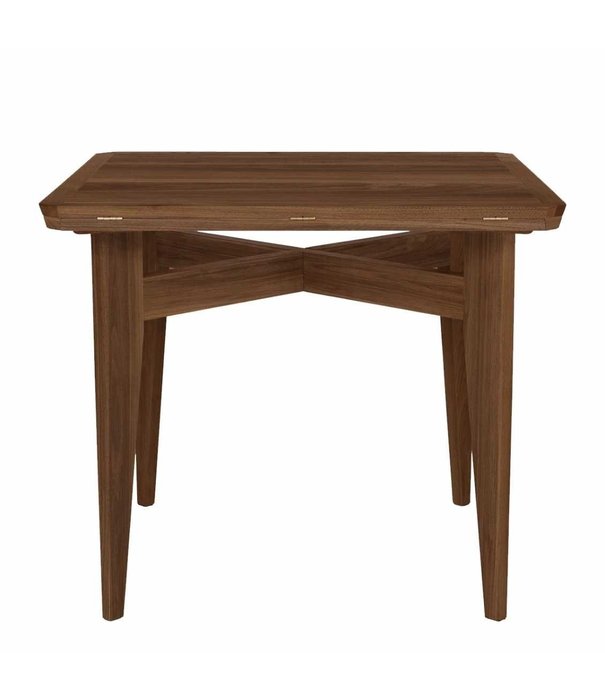Gubi  Gubi - B-table dining table walnut - extendable top