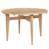Gubi - B -table dining table oak - extendable top