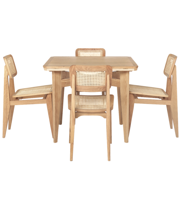 Gubi  Gubi - B -table dining table oak - extendable top