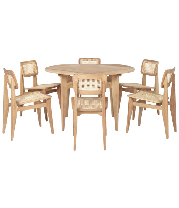 Gubi  Gubi - B -table dining table oak - extendable top