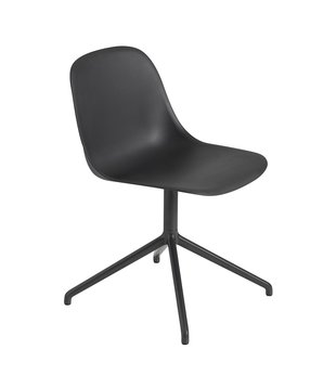 Muuto - Fiber side stoel - swivel voet met return