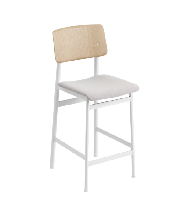 Muuto  Muuto - Loft bar stool - stained dark brown/black