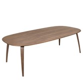 Elliptical Eettafel walnoot 230 x 120