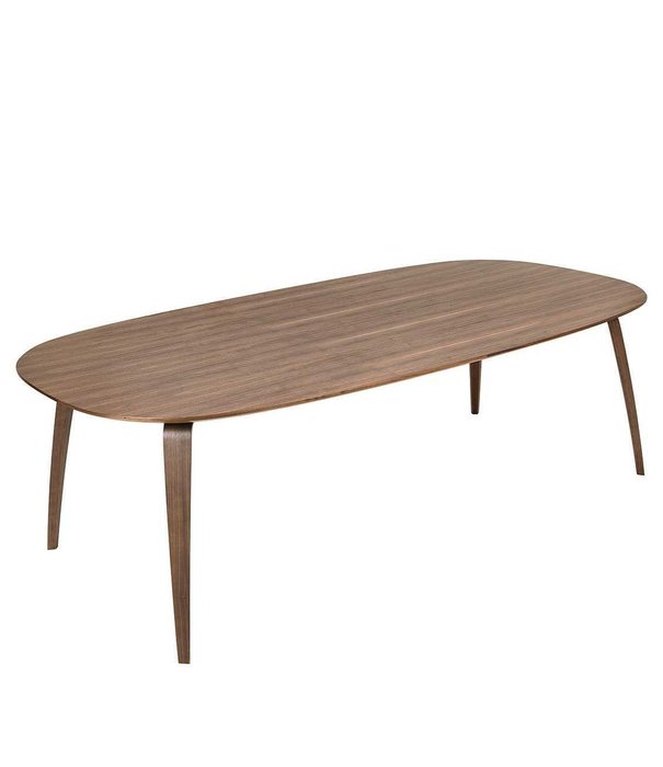 Gubi  Gubi -  Elliptical dining table 120 x 230