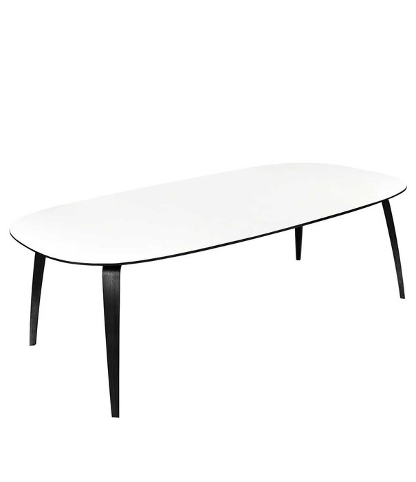 Gubi  Gubi -  Elliptical dining table 120 x 230