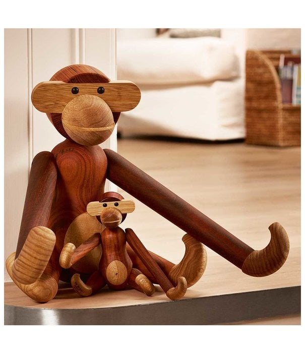 Kay Bojesen  Kay Bojesen - Monkey large, teak wood