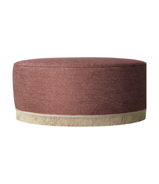 Gubi Pouf fully upholstered Ø105 cm.