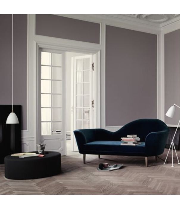 Gubi  Gubi Pouffe upholstered Ø38